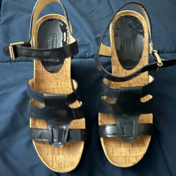 Coach Wedges - Picture 2 of 2